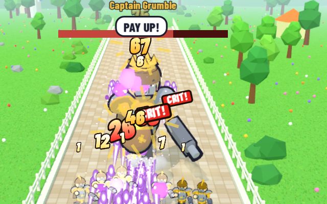 Screenshot: Captain Grumble, the Tax Collector