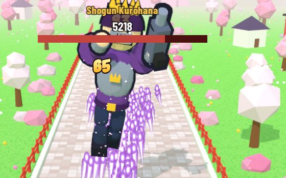 Screenshot: Shogun Kurohana, the Silent Blossom